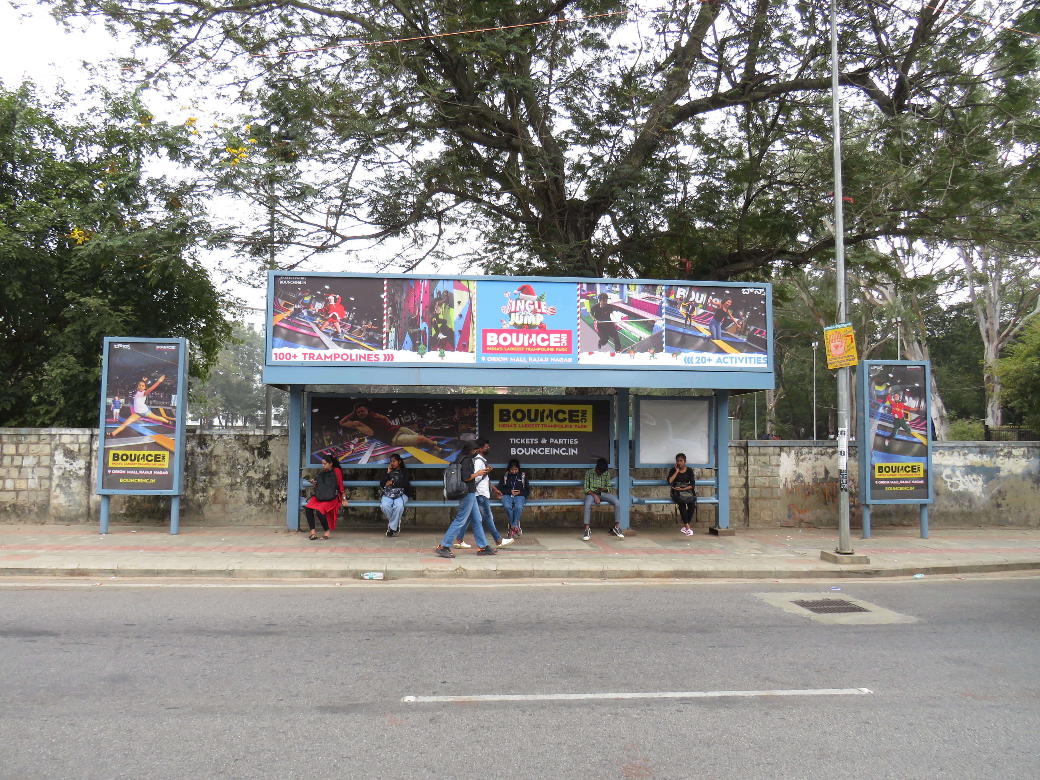 Bus Shelter Advertising - Bangalore Malleshwaram